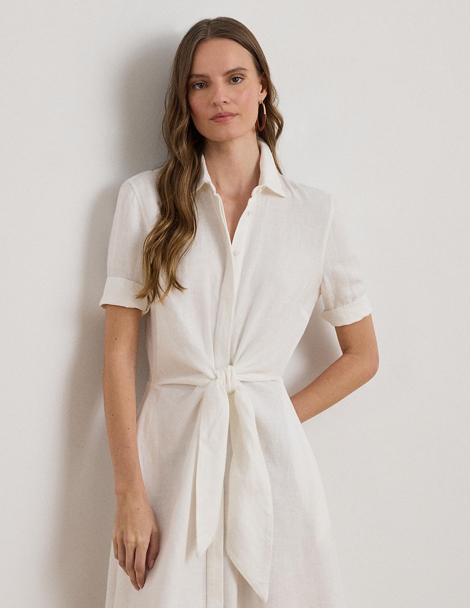 Vestido a la rodilla casual para mujer