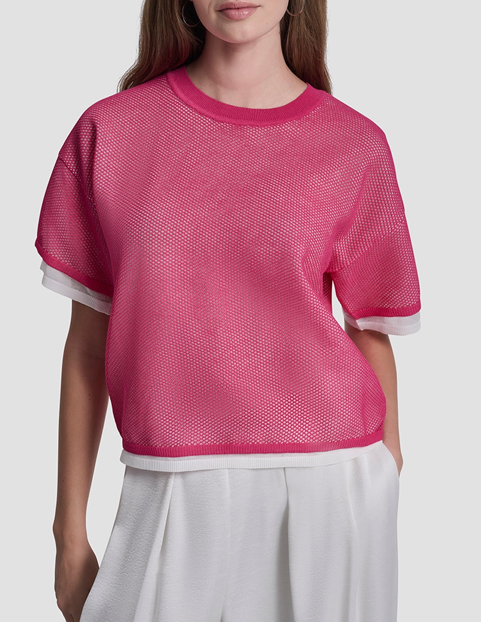 Suéter cuello redondo para mujer Suéter cuello redondo para mujer
