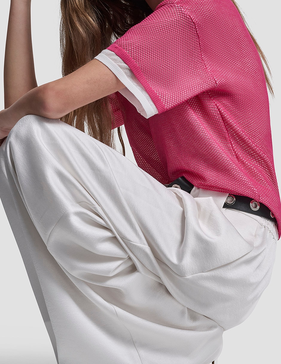 Suéter DKNY cuello redondo para mujer