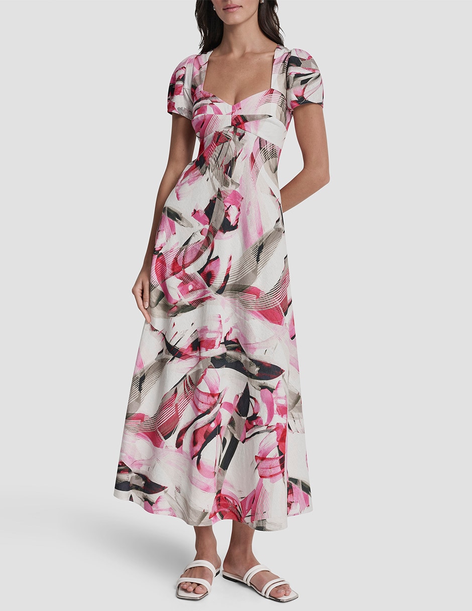 Vestido largo casual para mujer 1
