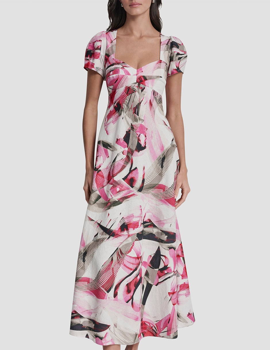 Vestido largo casual para mujer 7
