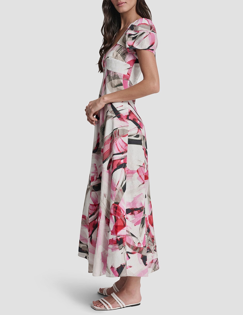 Vestido largo casual para mujer 8