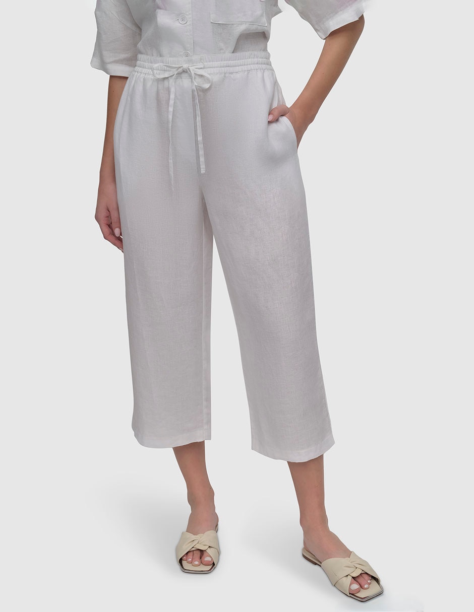 Pantalón capri regular para mujer Pantalón capri regular para mujer