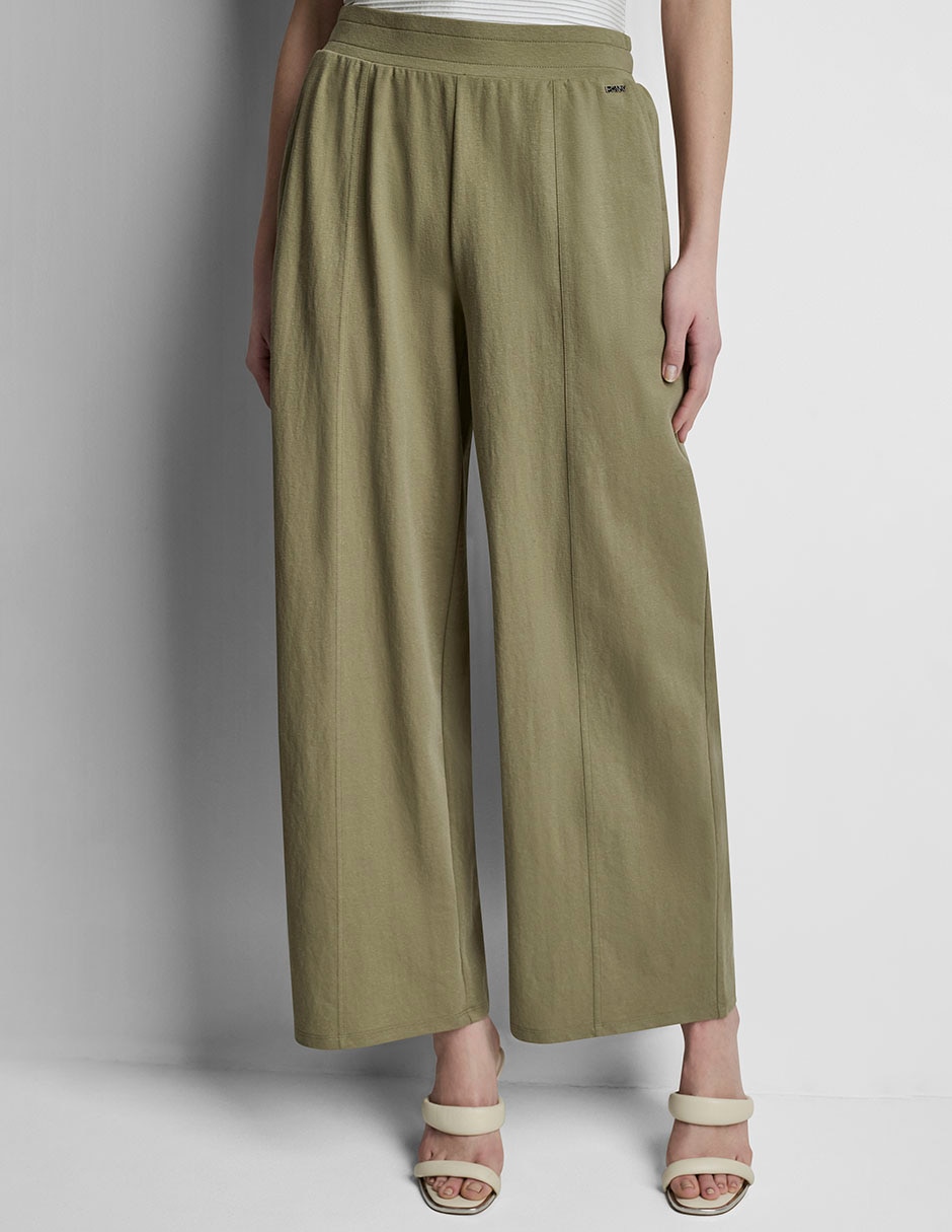 Pantalón coulotte regular para mujer 6