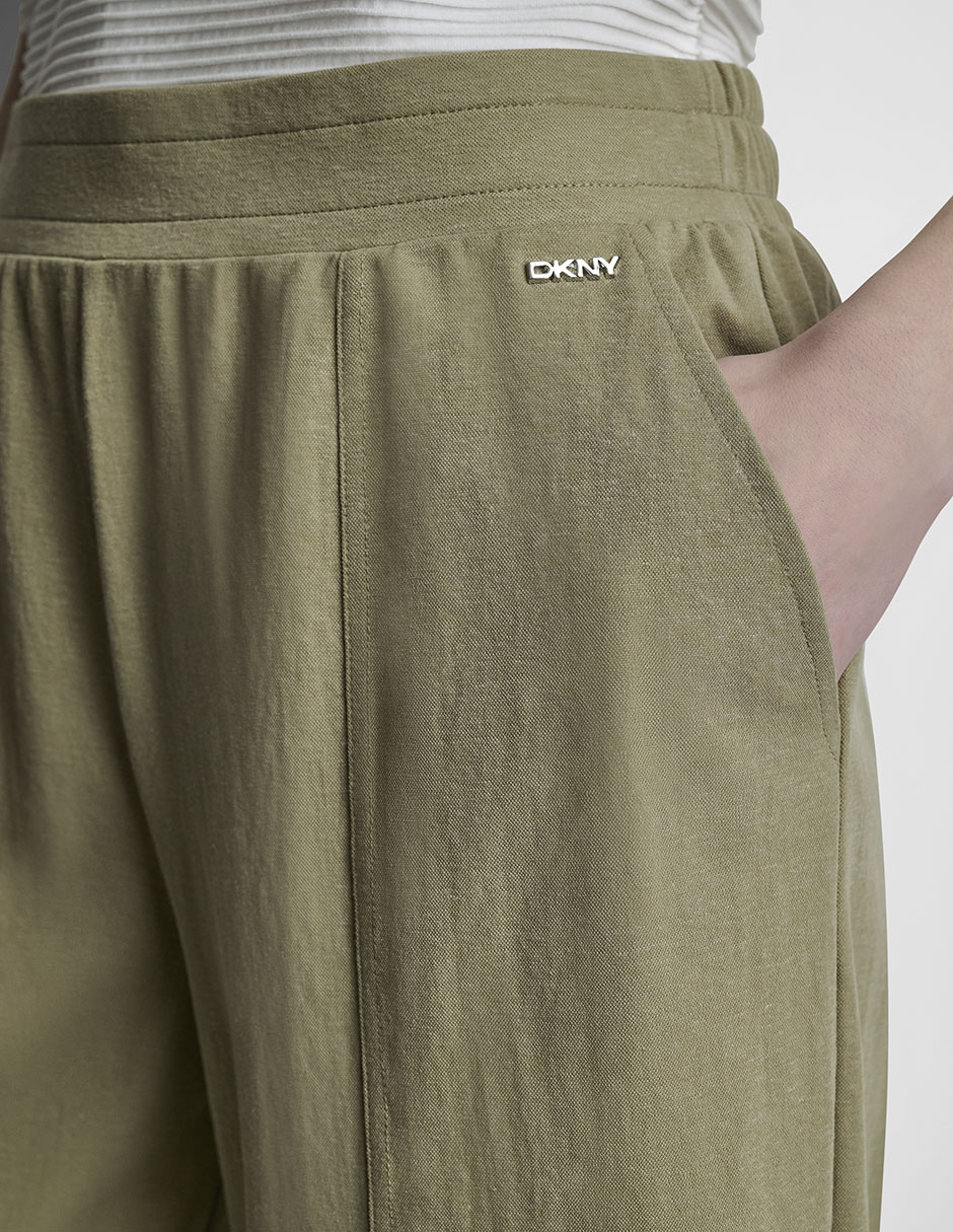 Pantalón coulotte dkny amplio para mujer