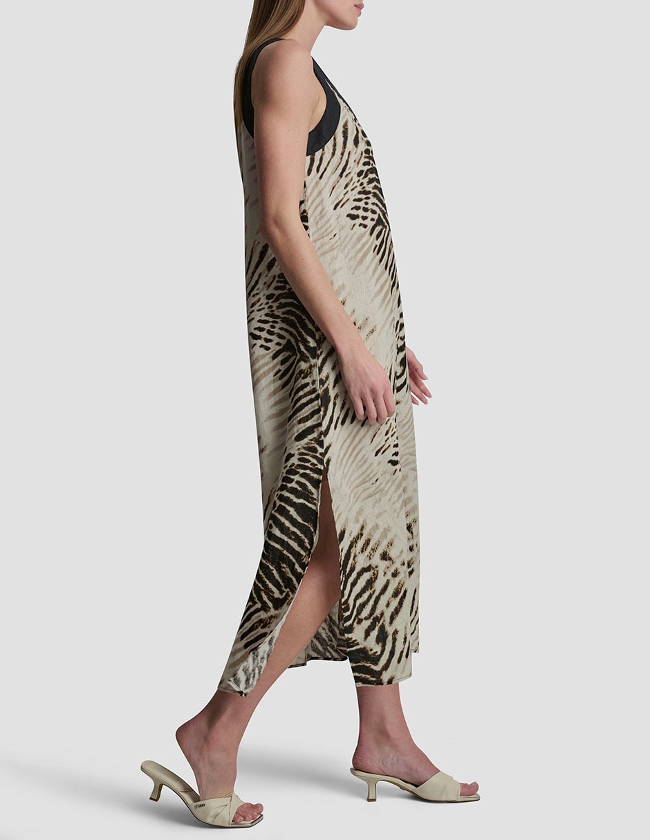 Vestido crop casual Dkny para mujer