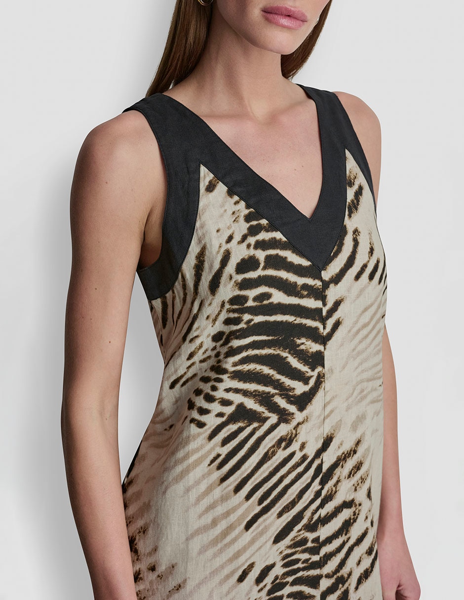 Vestido crop casual Dkny para mujer