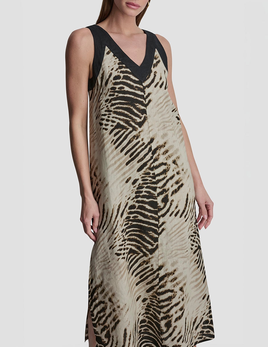 Vestido crop casual Dkny para mujer