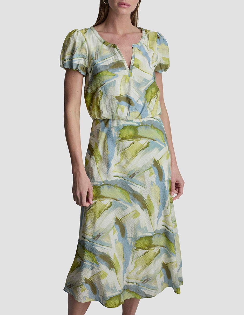 Vestido largo casual Dkny para mujer