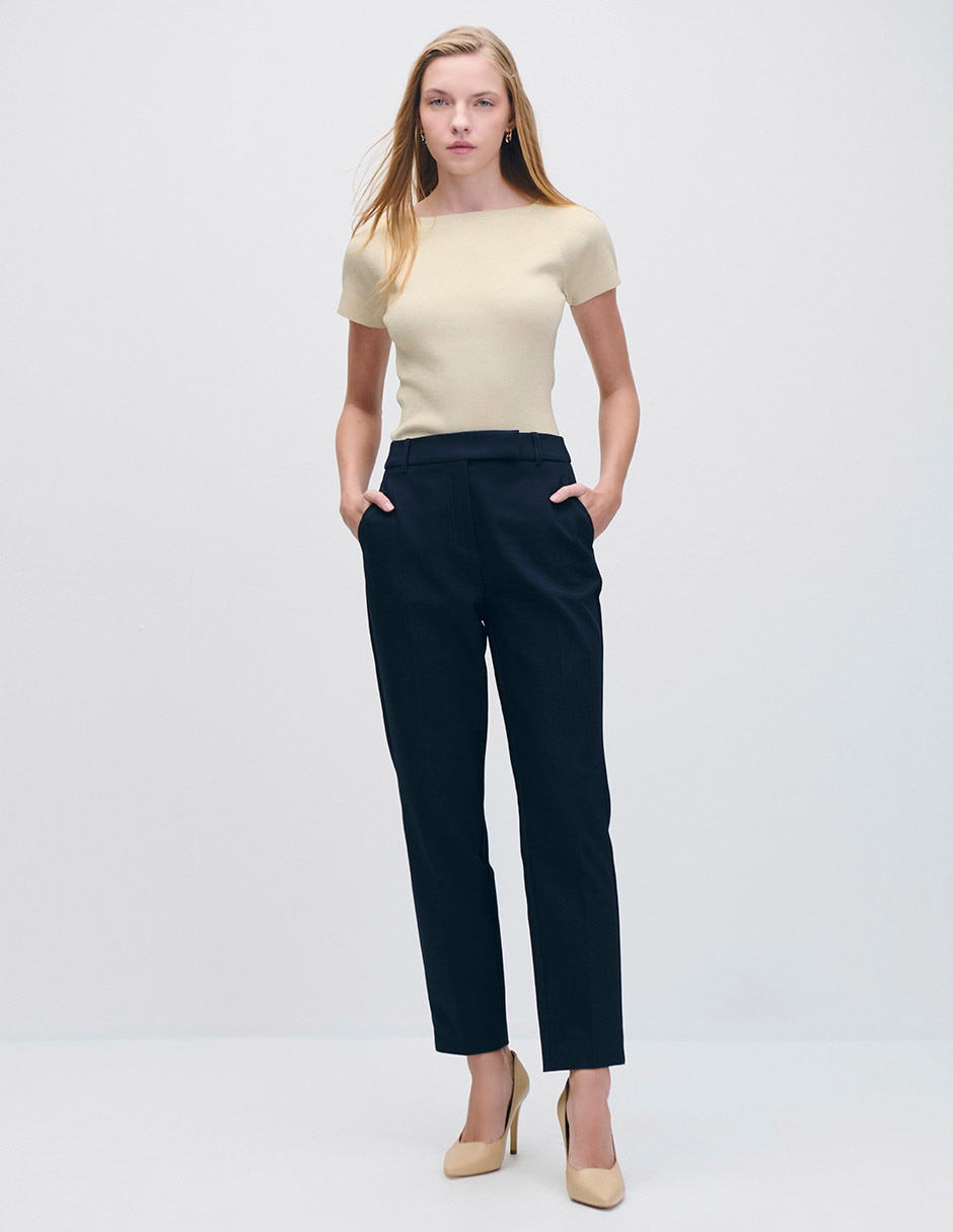Pantalón straight para mujer 4