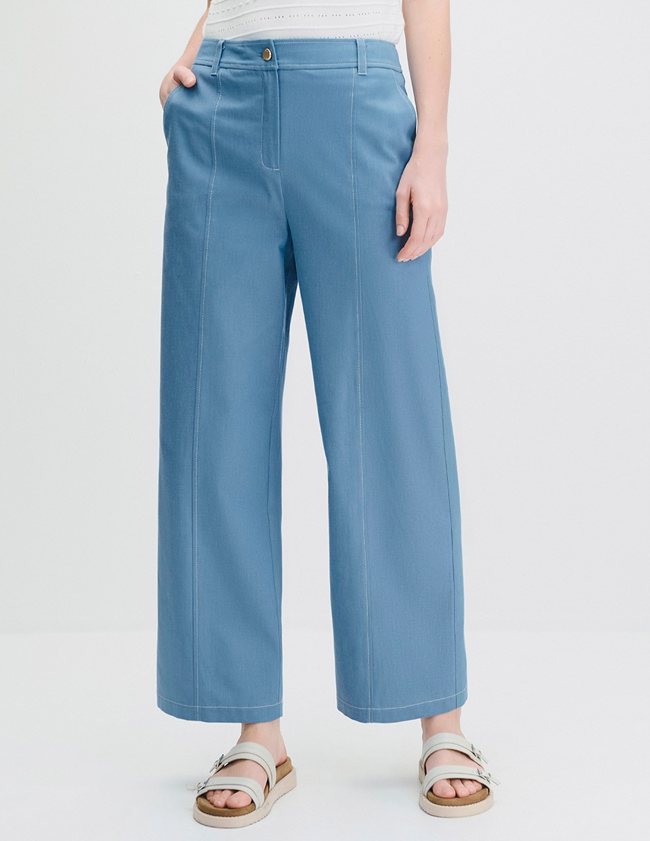 Pantalón wide leg para mujer Pantalón wide leg para mujer