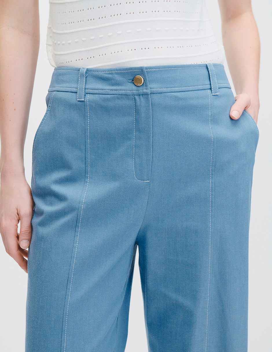Pantalón wide leg para mujer 2