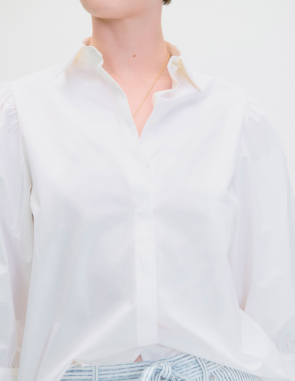 Blusa camisera manga 3/4 Julio para mujer