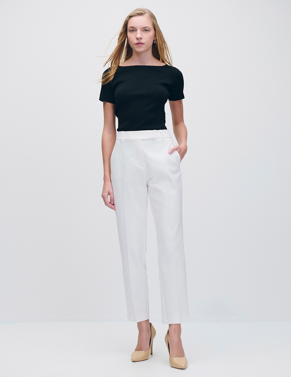 Pantalón straight para mujer 4