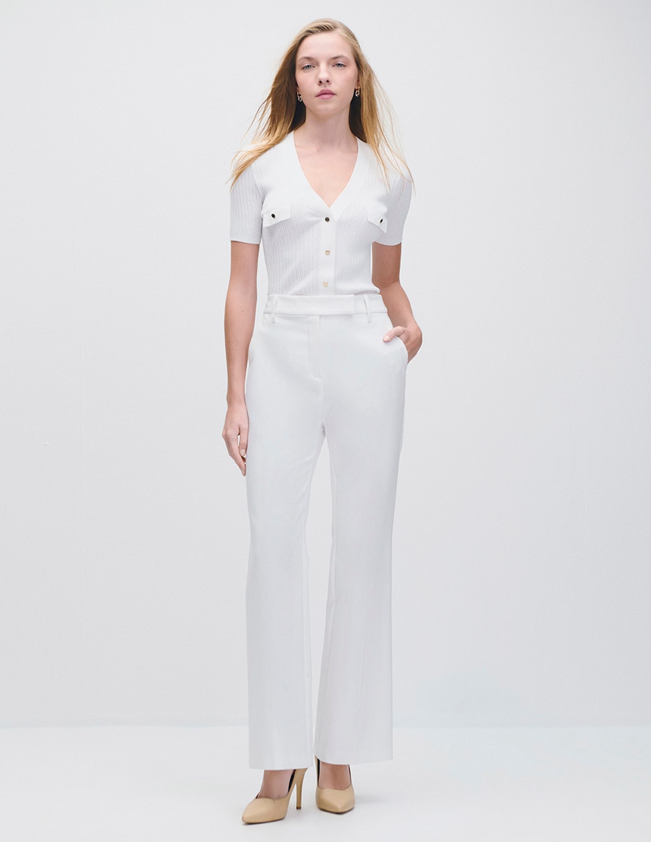 Pantalón amplio para mujer 4