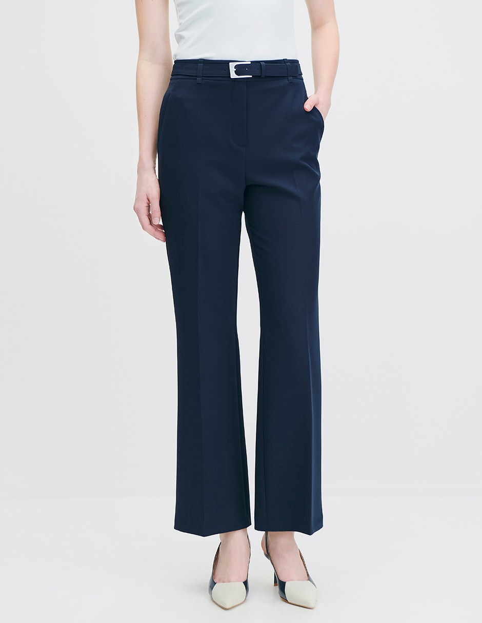 Pantalón de vestir regular para mujer