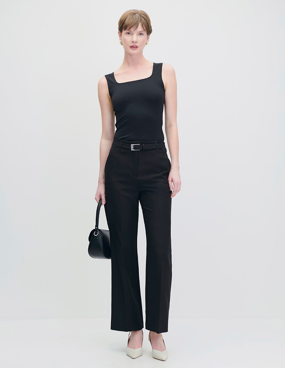 Pantalón amplio para mujer 4