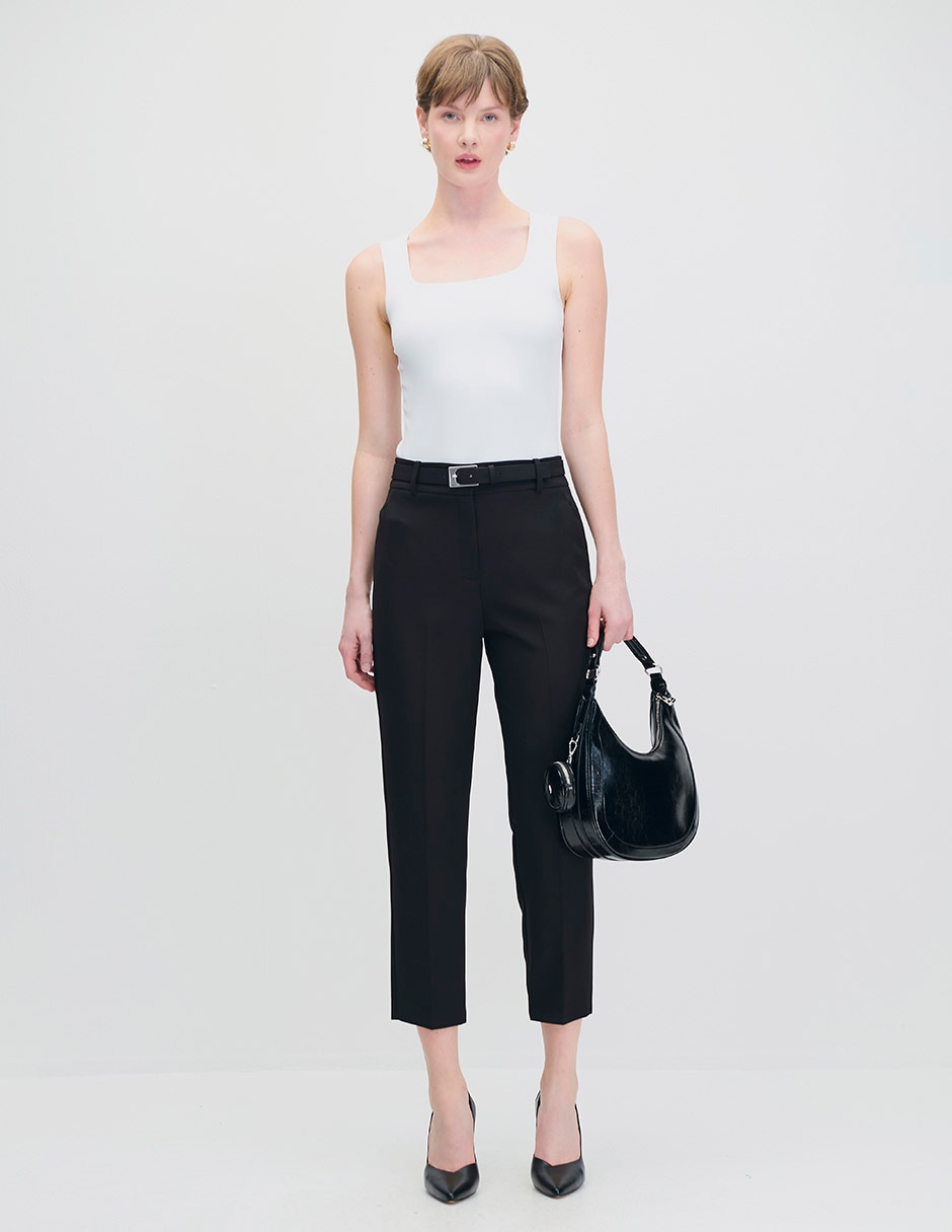 Pantalón straight para mujer 4