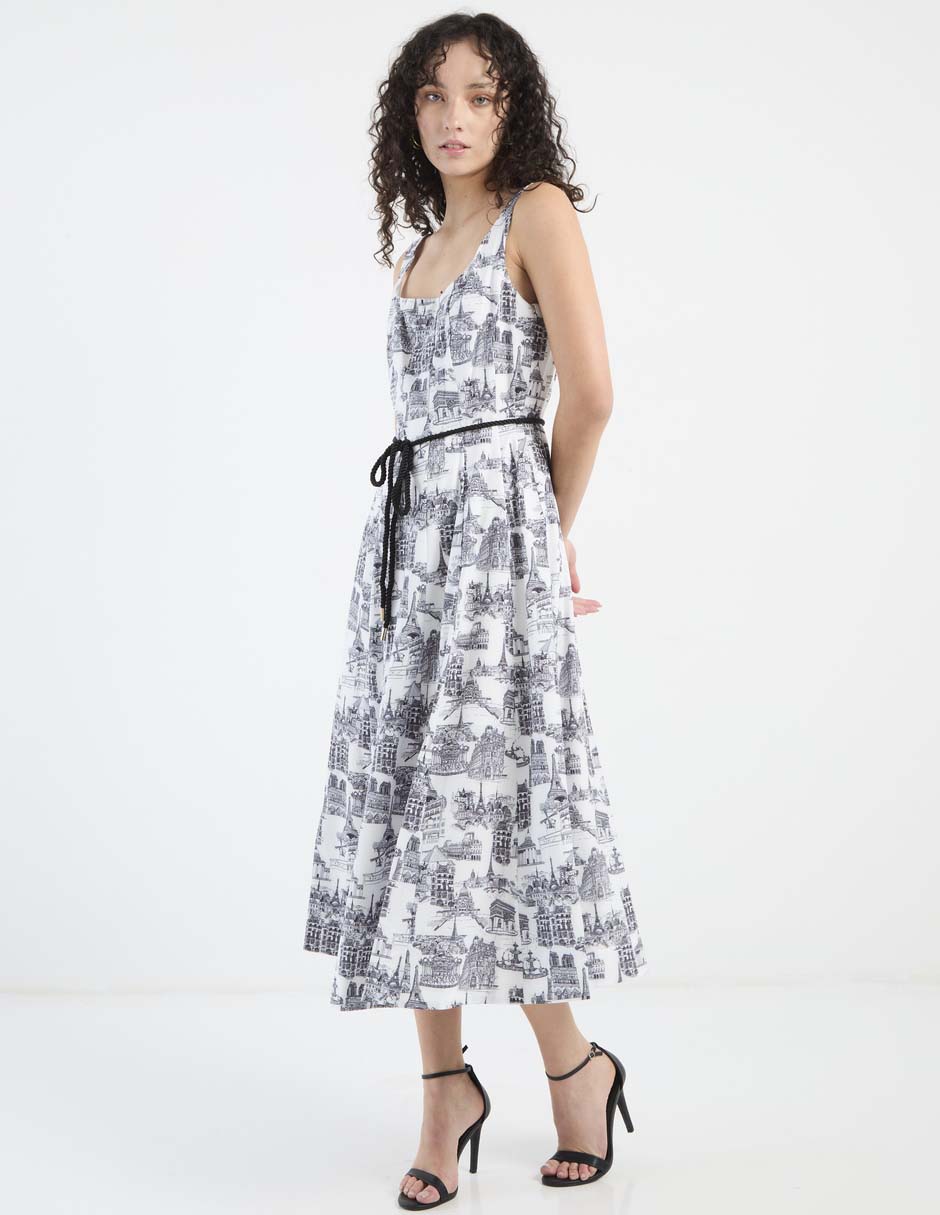Vestido largo casual para mujer 7