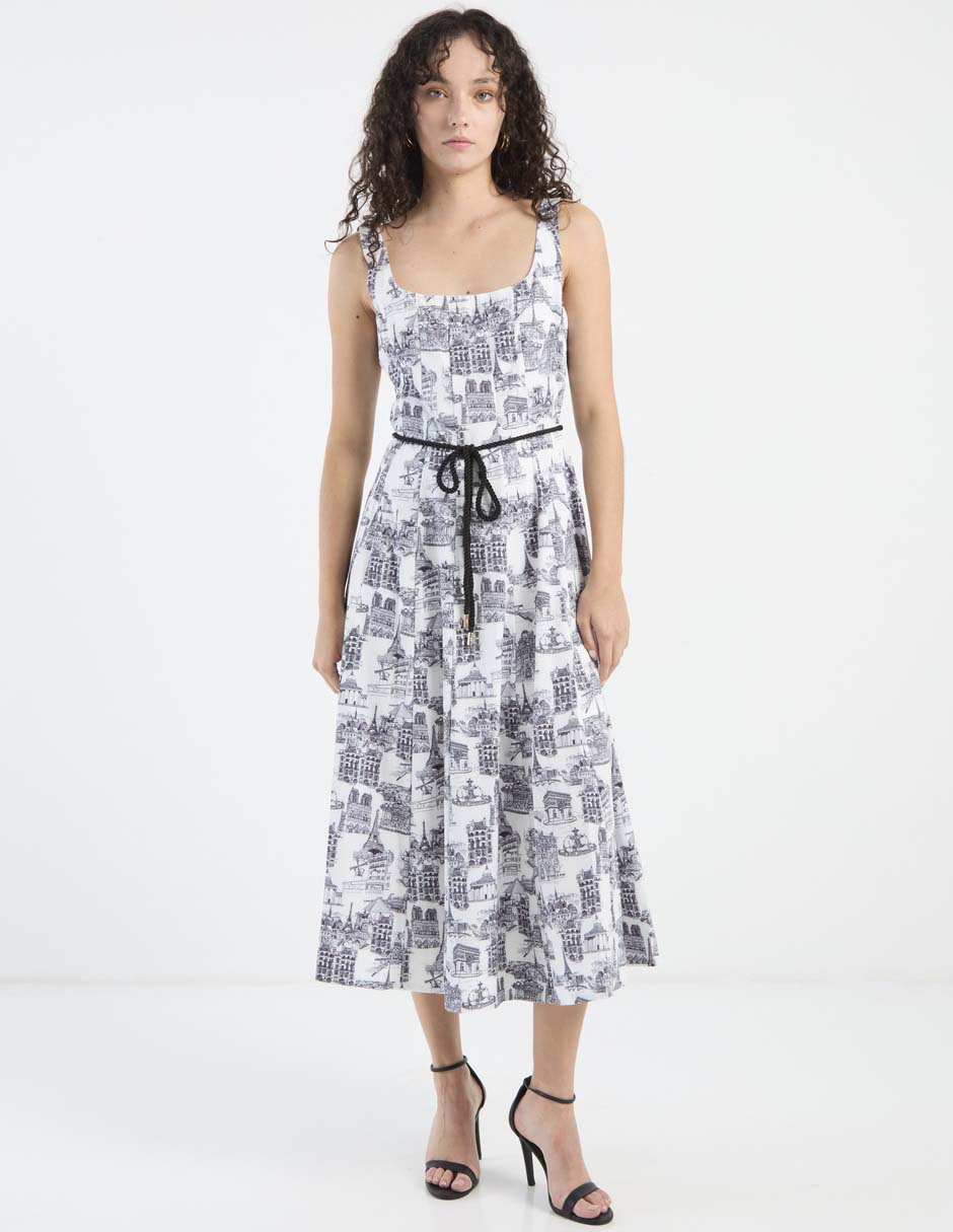 Vestido largo casual para mujer 8