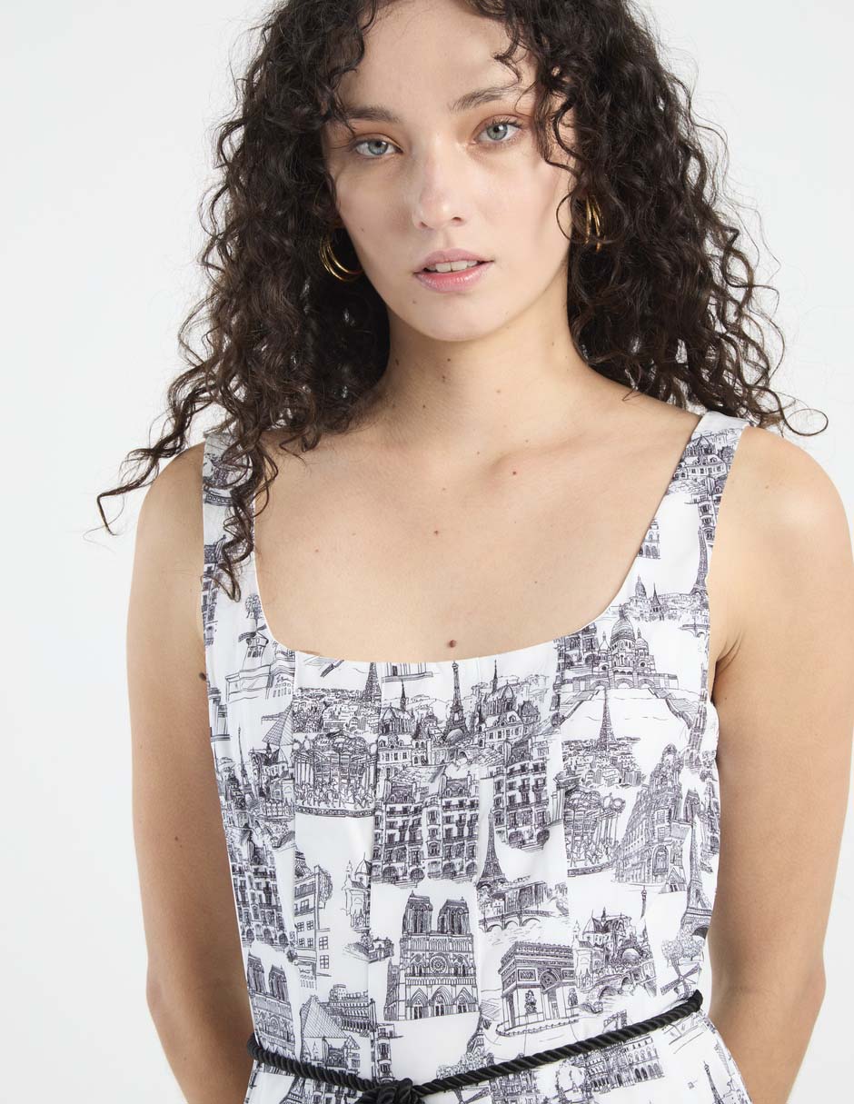 Vestido largo casual para mujer 9