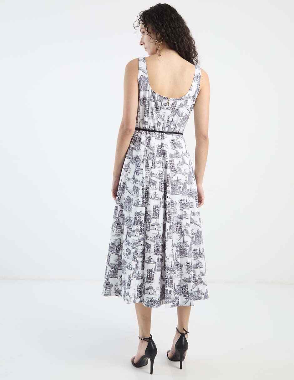 Vestido largo casual para mujer 11