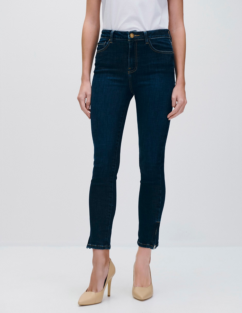 Jeans skinny corte cintura alta para mujer Jeans skinny corte cintura alta para mujer