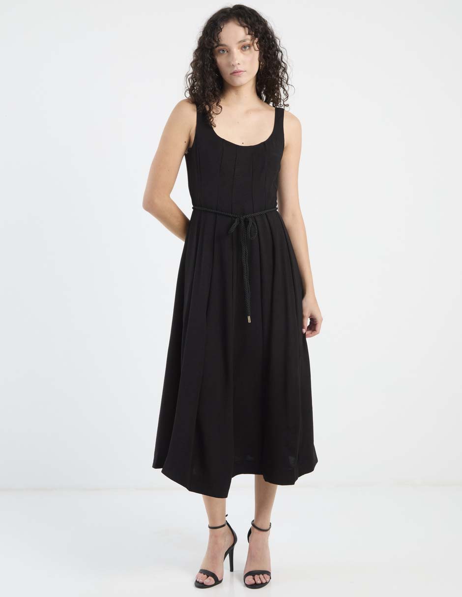 Vestido crop casual Karl Lagerfeld Paris para mujer