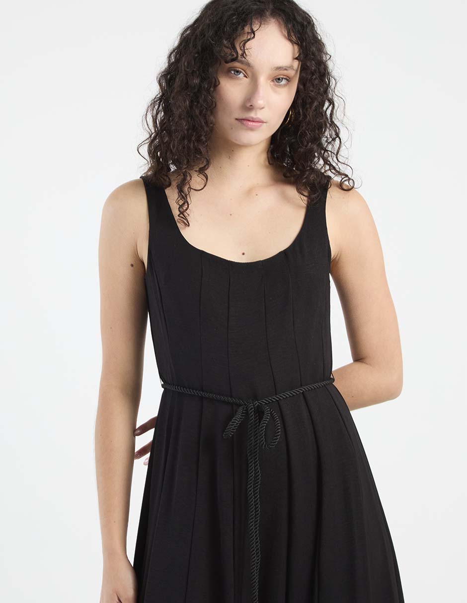 Vestido crop casual Karl Lagerfeld Paris para mujer