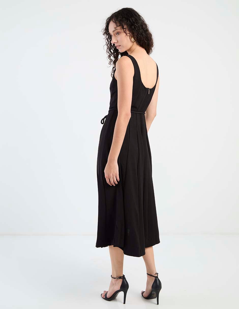 Vestido crop casual Karl Lagerfeld Paris para mujer