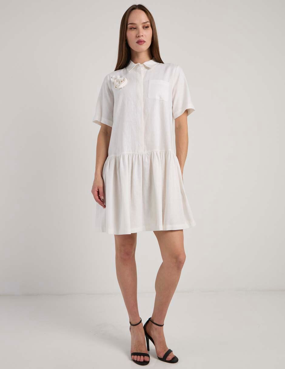 Vestido corto casual karl lagerfeld paris para mujer