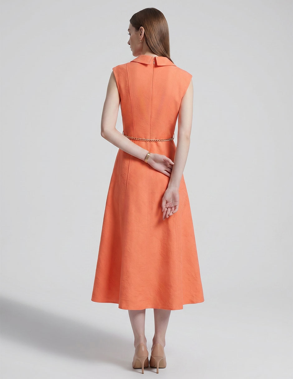 Vestido midi casual para mujer 2