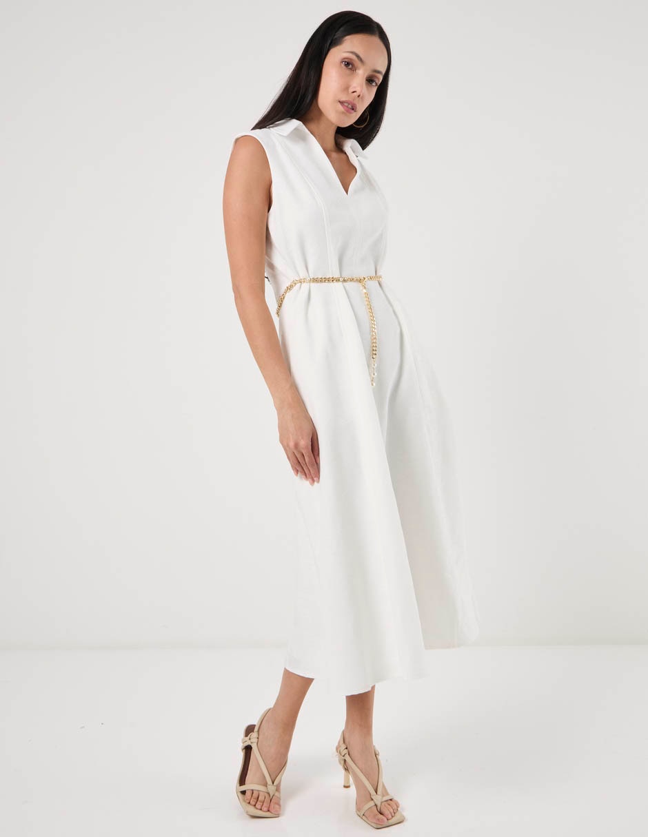 Vestido midi casual para mujer 2