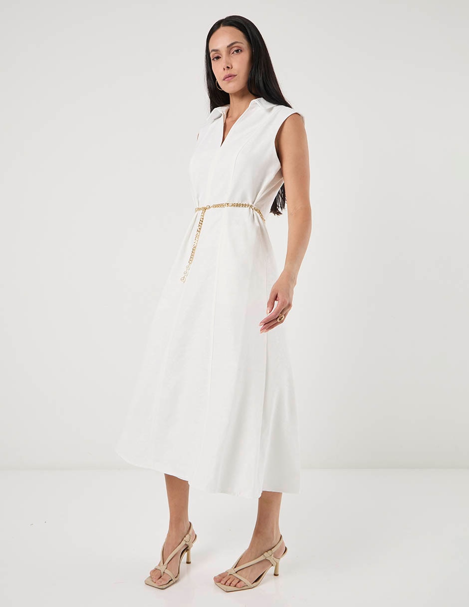 Vestido midi casual para mujer 3