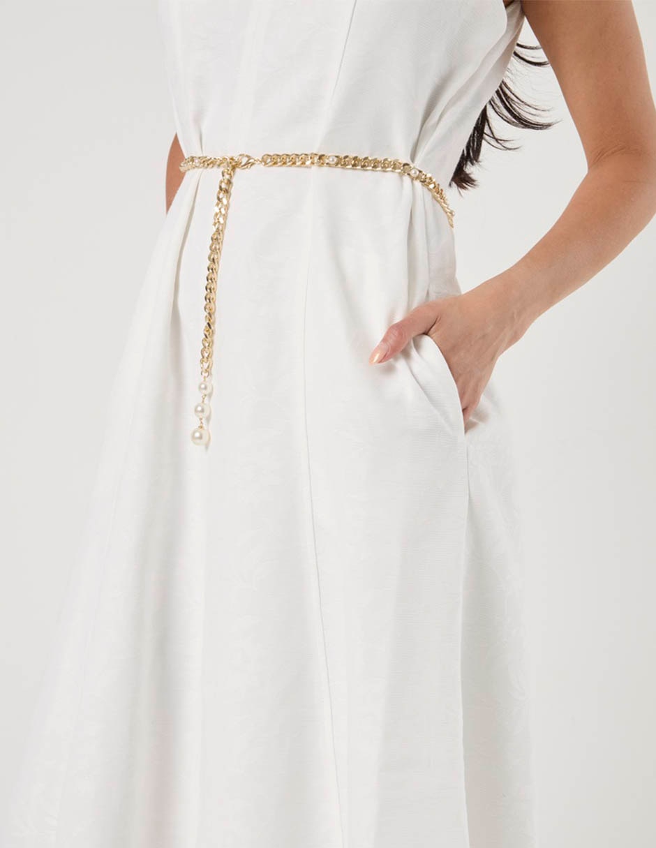 Vestido midi casual para mujer 5