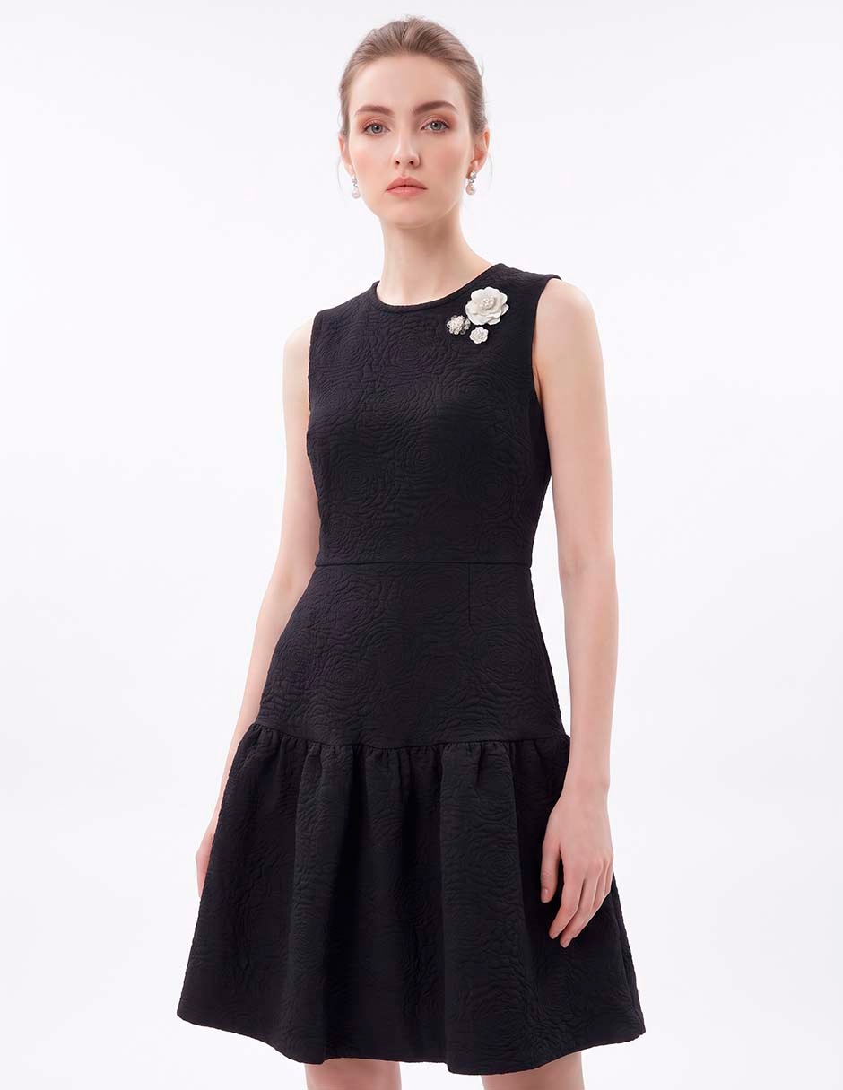 Vestido a la rodilla casual para mujer 3