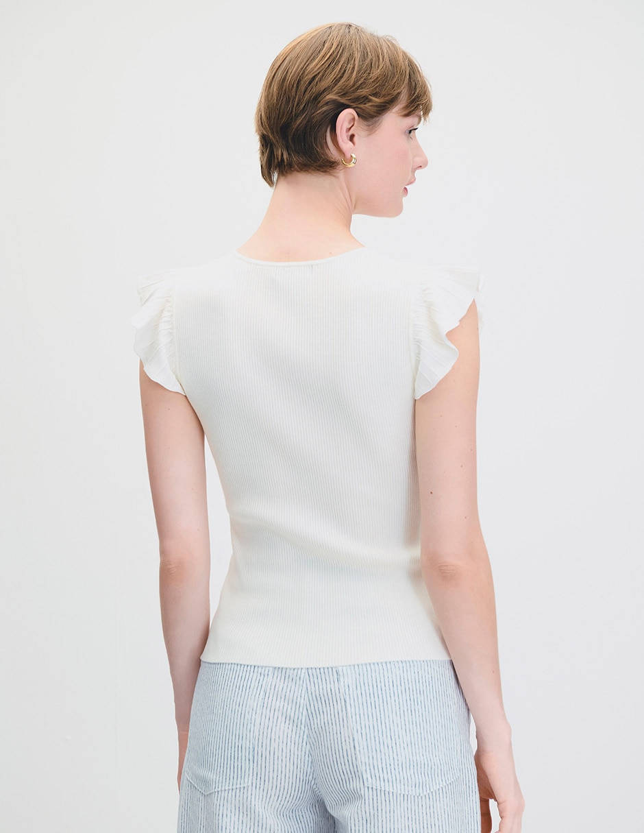 Blusa c.p. manga corta para mujer 3