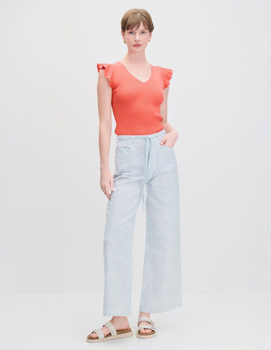 Blusa c.p. manga corta para mujer