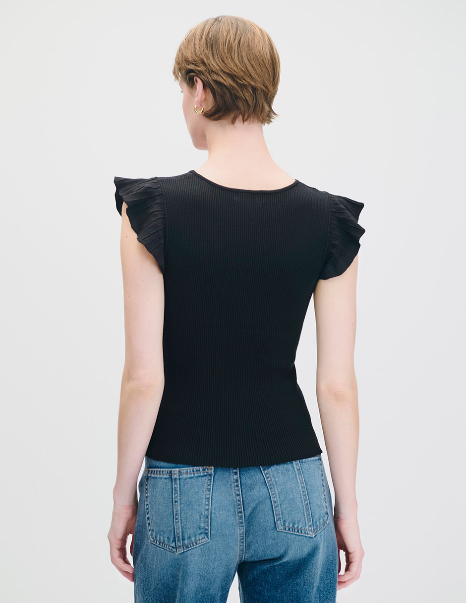 Blusa c.p. manga corta para mujer 3
