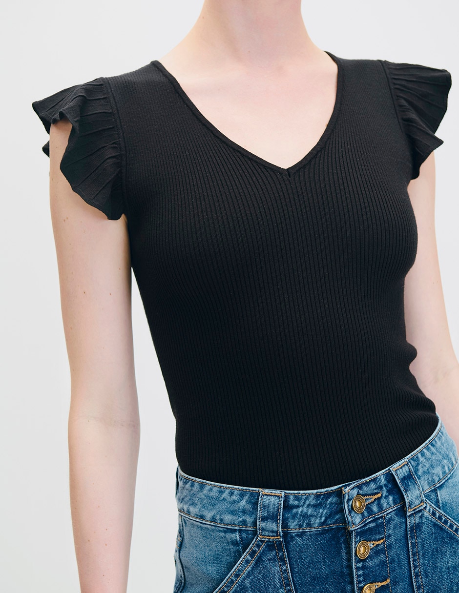Blusa c.p. manga corta para mujer 2