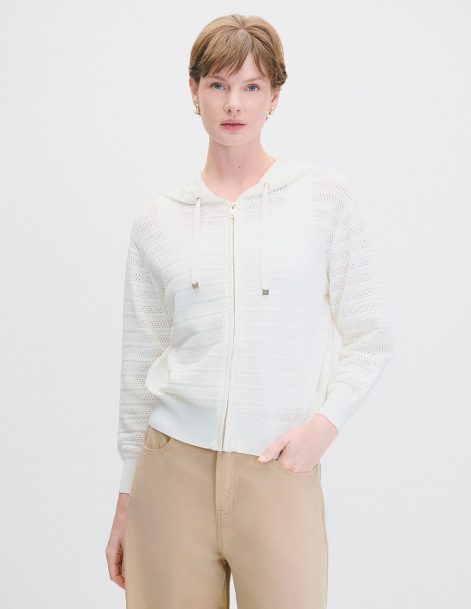 Sudadera con capucha Napoli para mujer