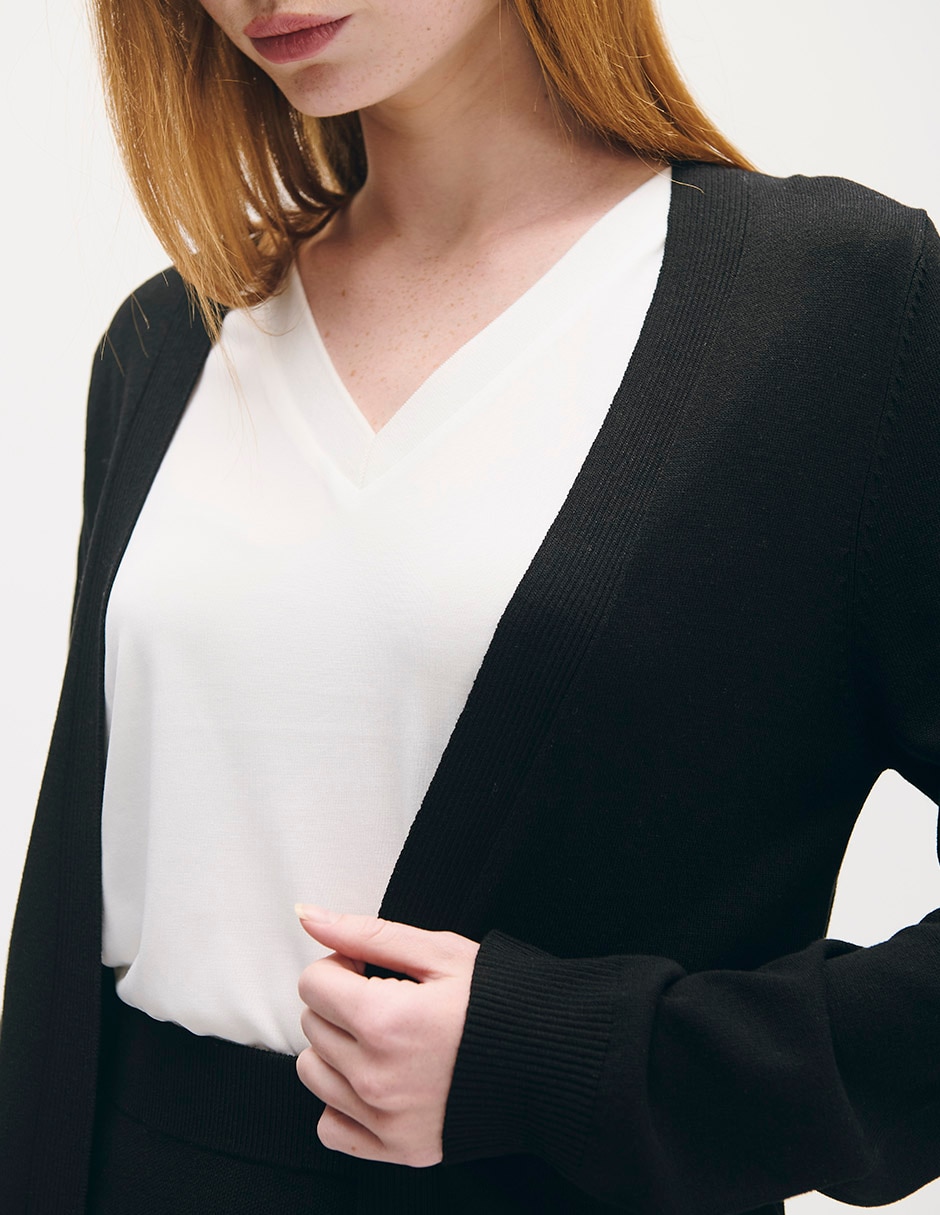 Suéter cuello simulado para mujer 2