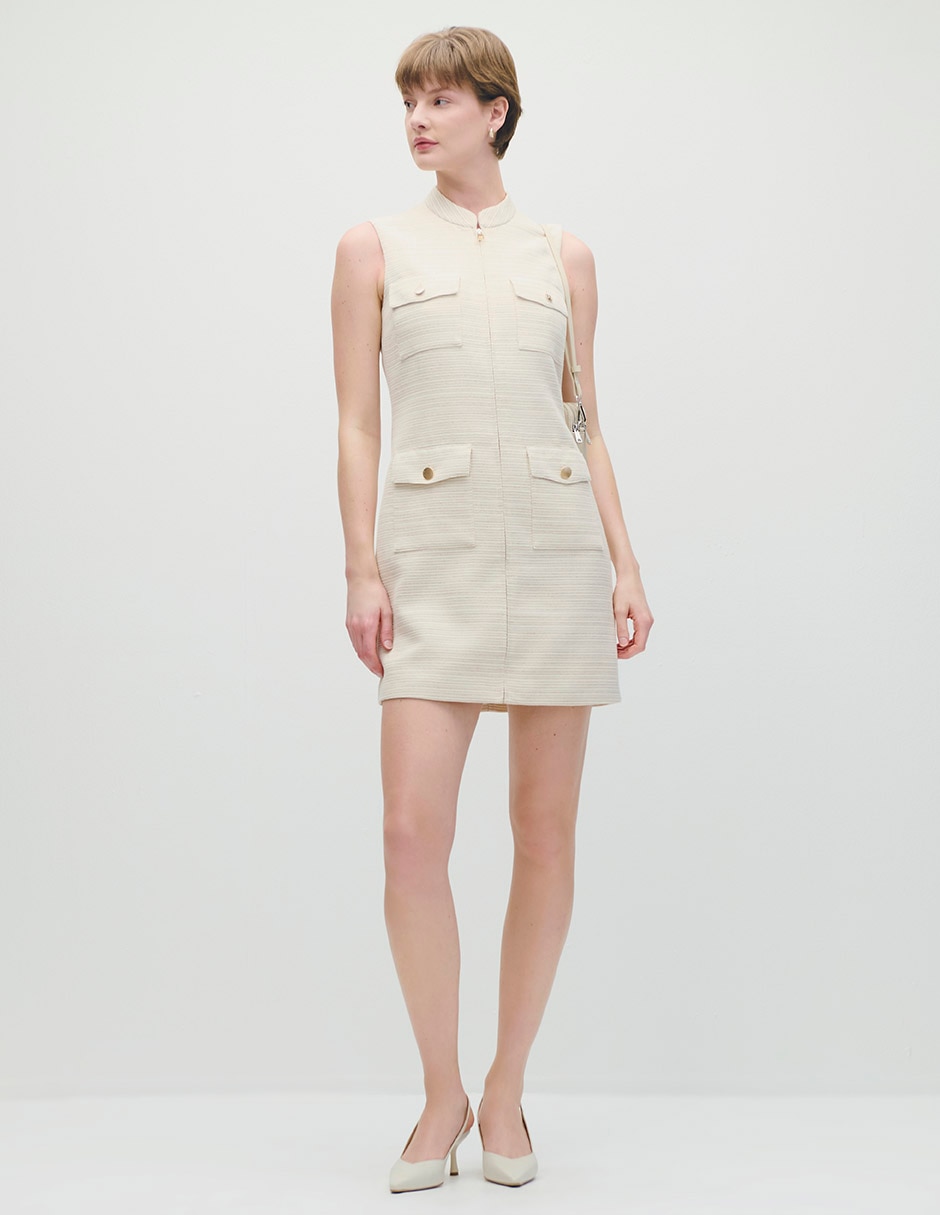 Vestido corto casual napoli para mujer