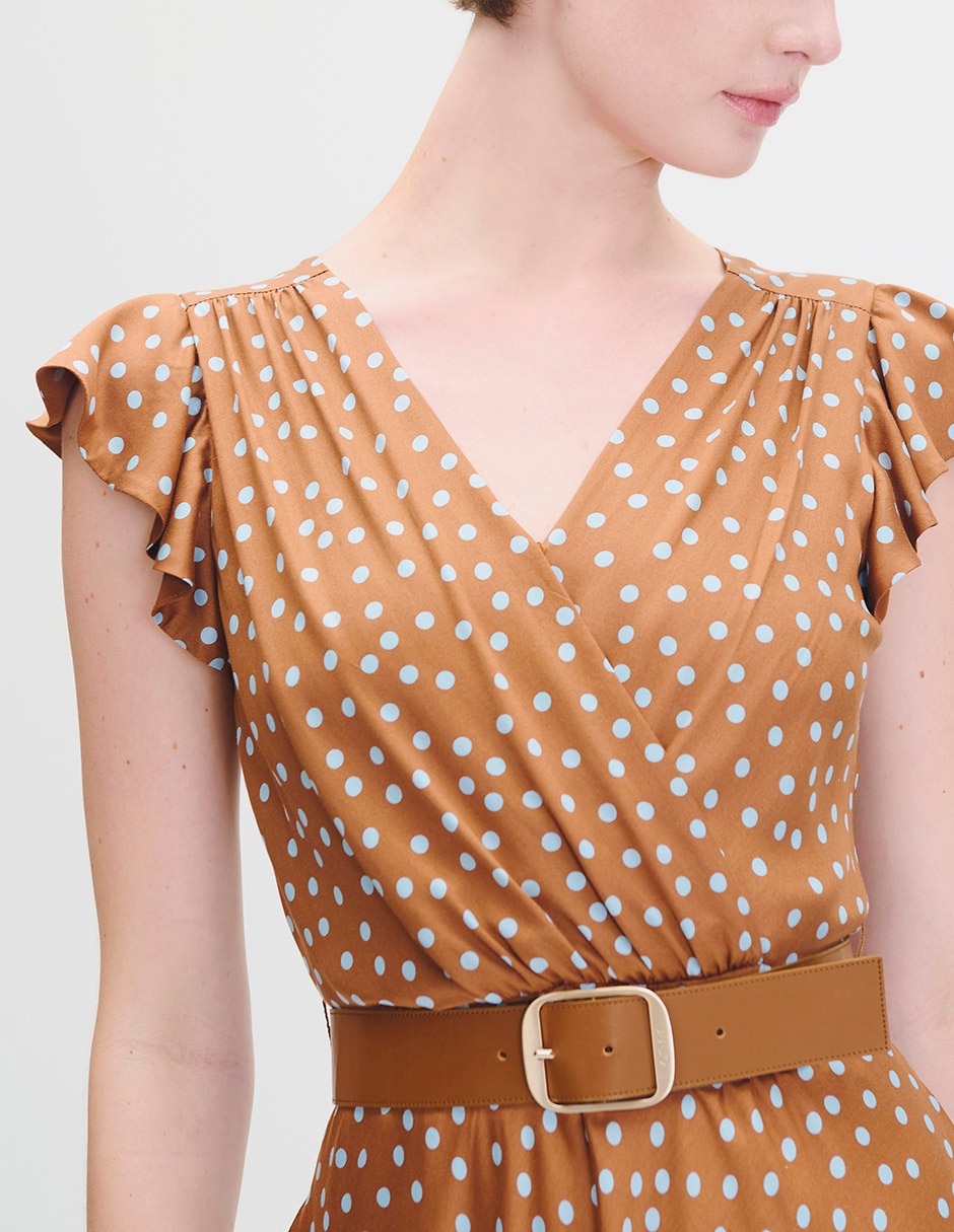 Vestido 3/4 casual napoli para mujer