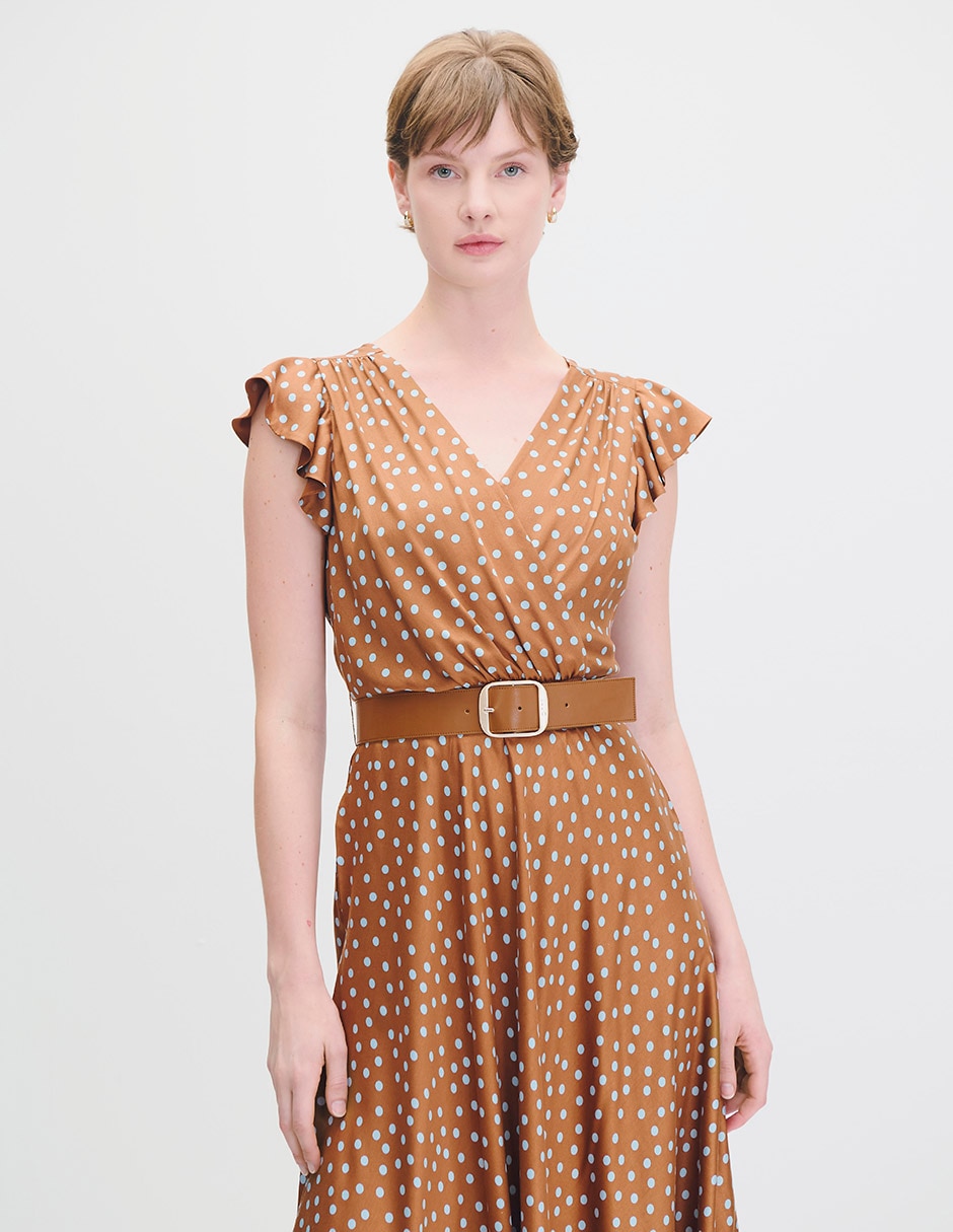 Vestido 3/4 casual napoli para mujer