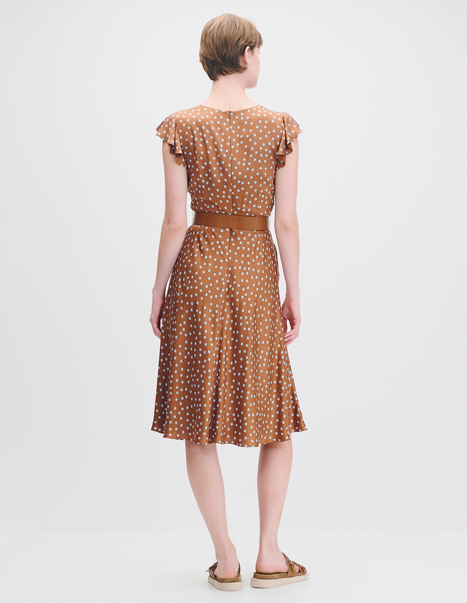 Vestido 3/4 casual napoli para mujer
