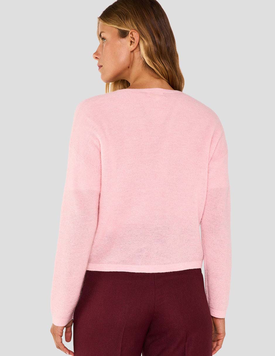 Suéter Maison 123 cuello redondo para mujer