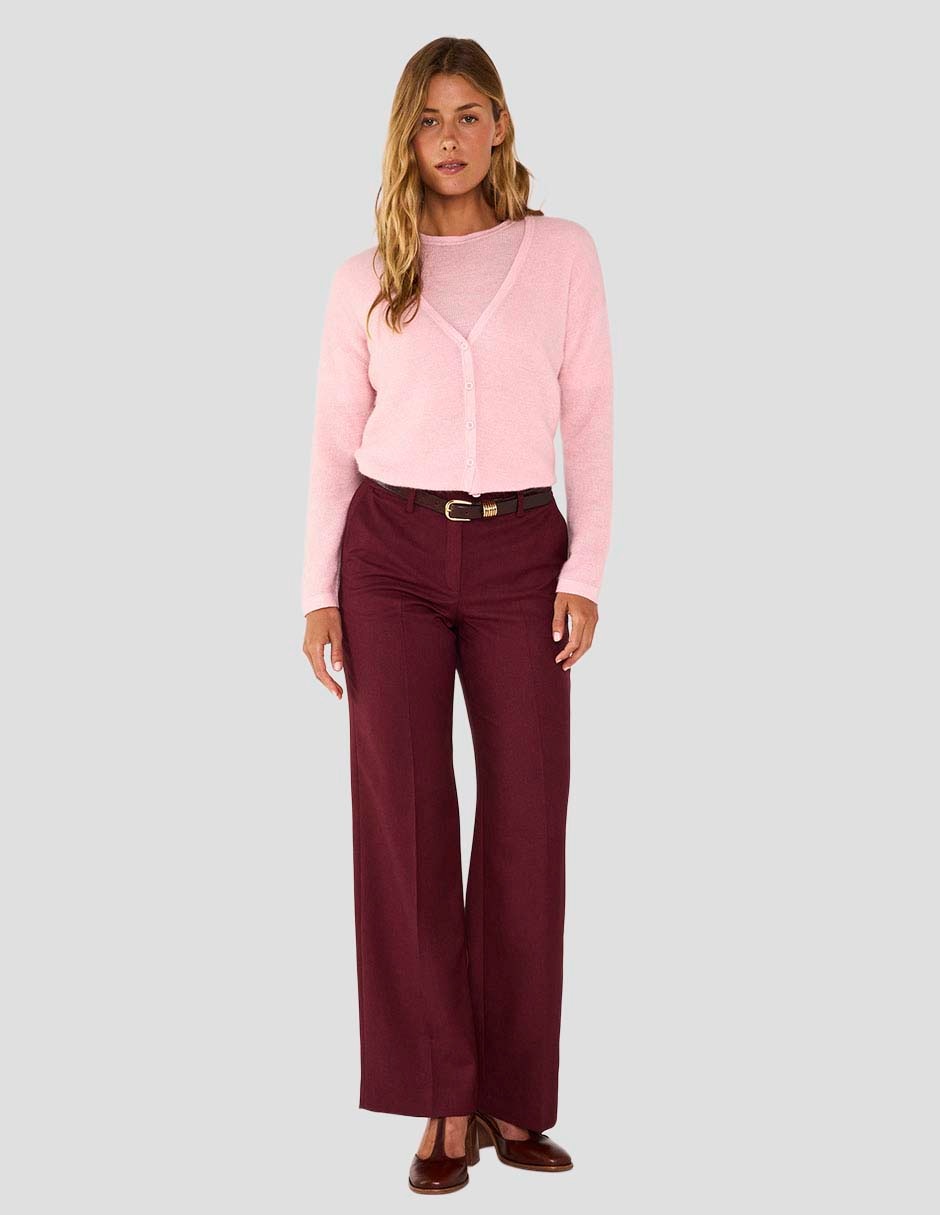 Suéter Maison 123 cuello redondo para mujer