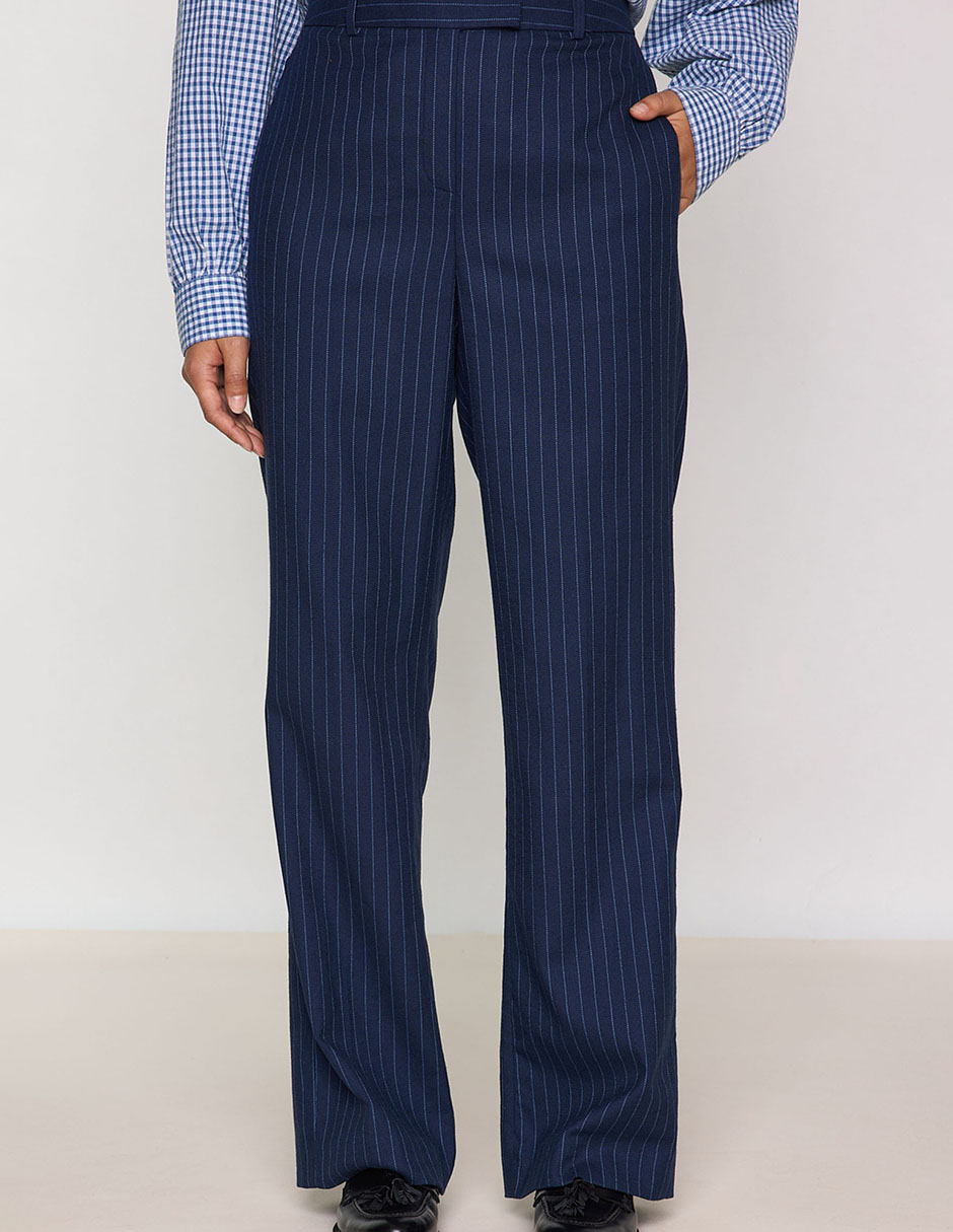 Pantalón de vestir maison 123 straight para mujer