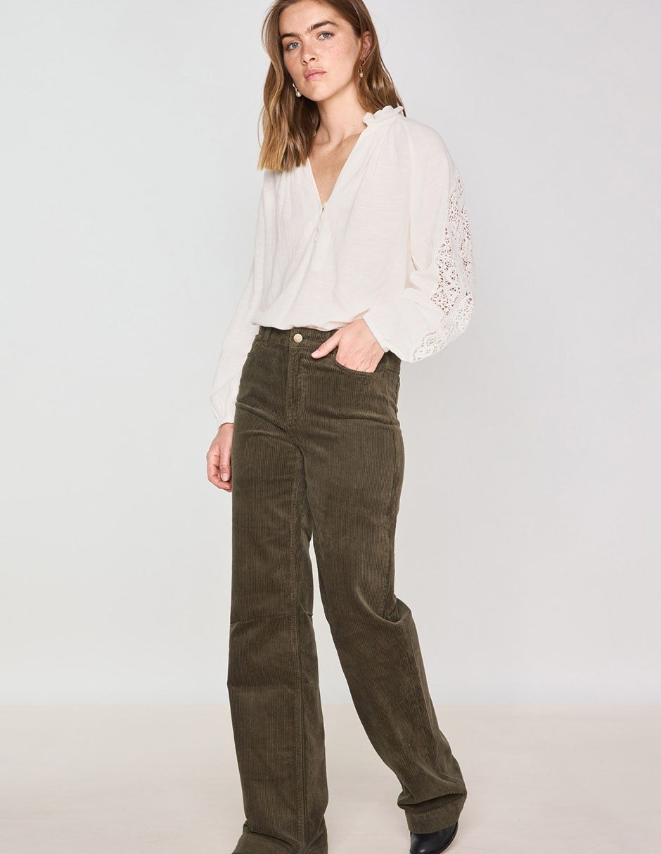 Blusa manga larga para mujer 1